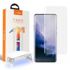 T-MAX Liquid Full Glue 3D Tempered Glass - Σύστημα Προστασίας Οθόνης OnePlus 8 (5206015052958) 74386