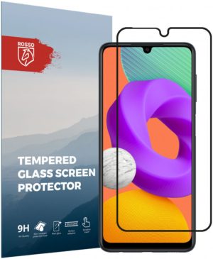 Rosso Tempered Glass - FullFace Αντιχαρακτικό Προστατευτικό Γυαλί Οθόνης Samsung Galaxy M22 4G / A22 4G - Black (8719246339783) 96314