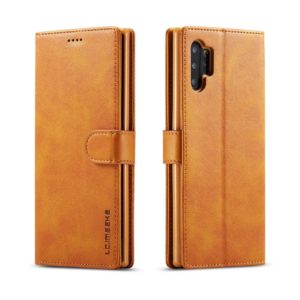 Θήκη Samsung Galaxy Note 10 Plus/Note 10 Pro LC.IMEEKE Wallet Leather Stand-Brown MPS13743