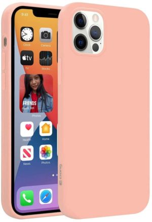 Crong Color Θήκη Premium Σιλικόνης Apple iPhone 12 / 12 Pro - Pink (CRG-COLR-IP1261-PNK) CRG-COLR-IP1261-PNK
