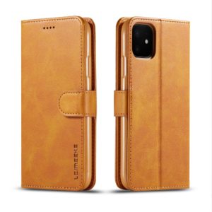 Θήκη iPhone 11 LC.IMEEKE Wallet leather stand Case-Brown MPS15014