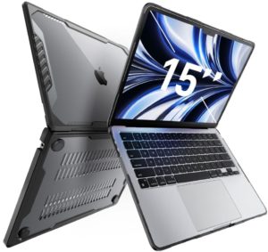Ανθεκτική Διάφανη Θήκη - Apple MacBook Air 15 M3 2024 / M2 2023 - Supcase Unicorn Beetle - Black (843439137318) 119810