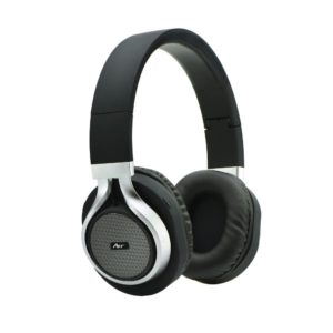 Headphones Bluetooth stereo with mic AP-B04 black/Silver MPS10896