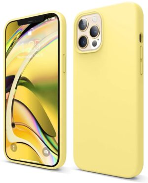 Elago Premium Θήκη Σιλικόνης Apple iPhone 12 Pro Max - Yellow (ES12SC67-YE) ES12SC67-YE