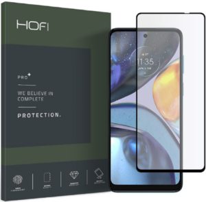 Hofi Premium Pro+ Tempered Glass - Fullface Αντιχαρακτικό Γυαλί Οθόνης - Motorola Moto G22 / E32 / E32s - Black (9589046921872) 100089