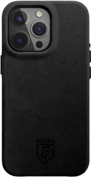 Rosso Elite Back Cover - Δερμάτινη Θήκη MagSafe - Apple iPhone 15 Pro - Black (8719246442056) 119358