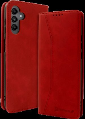 Bodycell Θήκη - Πορτοφόλι Samsung Galaxy A34 - Red (5206015022289) 04-01132