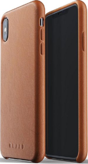 MUJJO Full Leather Case - Δερμάτινη Θήκη Apple iPhone XS Max - Tan (MUJJO-CS-103-TN) MUJJO-CS-103-TN