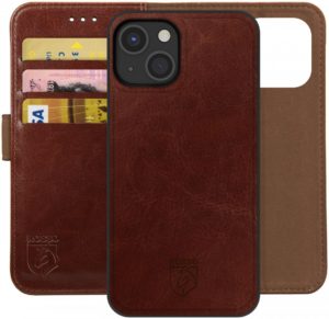 Rosso Element 2 in 1 - PU Θήκη Πορτοφόλι Apple iPhone 13 mini - Brown (8719246324970) 96090