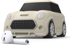 Elago AirPods Mini Car Case - Θήκη Σιλικόνης για AirPods 2nd Gen / 1st Gen - Creamy White (EAP-MINICAR-CWH) EAP-MINICAR-CWH