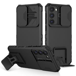 Armor Case with Kickstand for Samsung Galaxy S23 Plus-black MPS15792