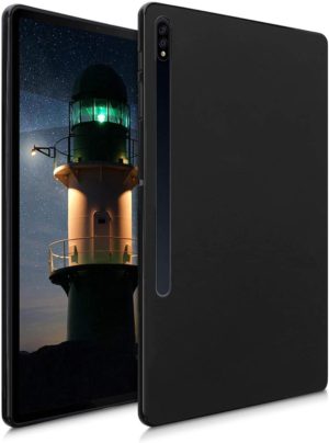 KW Θήκη Σιλικόνης Samsung Galaxy Tab S8 Plus / S7 Plus 12.4 - Black Matte (52923.01) 52923.01