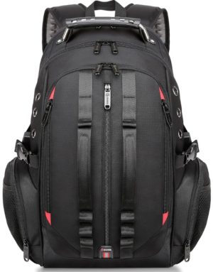 Bange 1901 XL Heavy Duty Travel Backpack - Ανθεκτικό Σακίδιο / Τσάντα Πλάτης - Μεταφοράς Laptop έως 17.3 - 40L - Black 116451