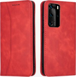 Bodycell Θήκη - Πορτοφόλι Huawei P40 Pro - Red (5206015060533) 82385