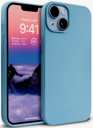 Crong Color Θήκη Premium Σιλικόνης Apple iPhone 14 - Sky Blue (CRG-COLR-IP1461-LBLU) CRG-COLR-IP1461-LBLU