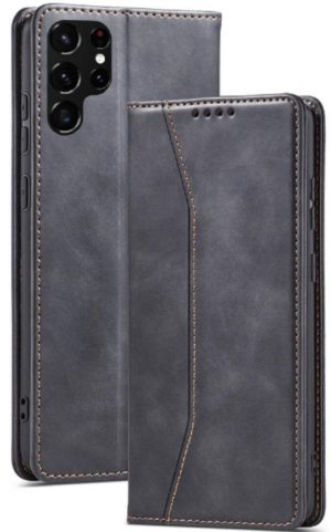Bodycell Θήκη - Πορτοφόλι Samsung Galaxy S22 Ultra 5G - Black (5206015058448) 04-00351