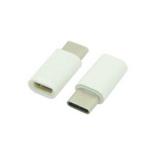 Αντάπτορας καλωδίου Micro USB 2.0 σε Type-C 3.1 White MPS14202