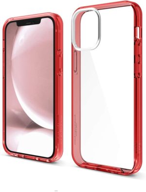 Elago Hybrid Θήκη Σιλικόνης Apple iPhone 12 mini - Red (ES12HB54-RD) ES12HB54-RD