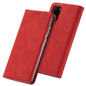 Θήκη Samsung Galaxy S20 Plus LC.IMEEKE LC-002 Leather Wallet Stand-red MPS14240
