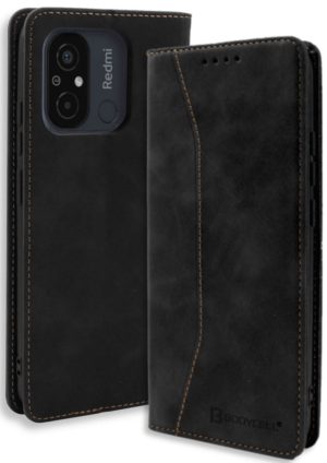 Bodycell Θήκη - Πορτοφόλι Xiaomi Redmi 12C - Black (5206015018527) 04-01119
