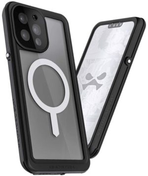 Ghostek Nautical Slim - Ανθεκτική Αδιάβροχη Θήκη MagSafe - Apple iPhone 13 Pro Max - Clear (GHOCAS2890) GHOCAS2890