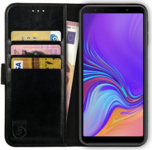 Rosso Element PU Θήκη Πορτοφόλι Samsung Galaxy A7 2018 - Black (8719246163296) 93342