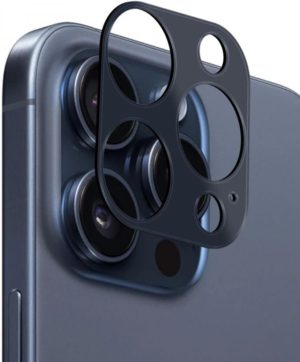 Rosso Camera Lens Protector - Προστατευτικό Κάλυμμα Κάμερας - Apple iPhone 15 Pro / 15 Pro Max - Blue (8719246422768) 118956