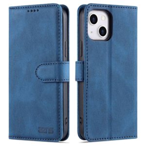 Θήκη iphone 14 AZNS Wallet PU Leather Stand-Blue MPS15707