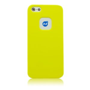 Θήκη iPhone 5/5s Momax Ultra Tough Soft case-Yellow MPS11064