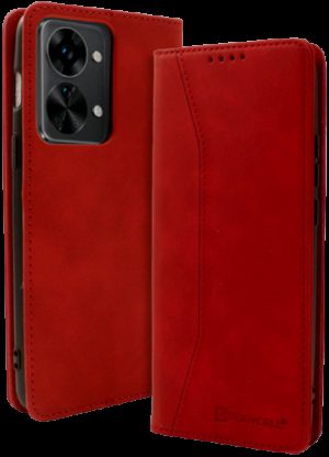 Bodycell Θήκη - Πορτοφόλι OnePlus Nord 2T - Red (5206015016486) 04-01044