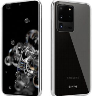 Crong Slim Διάφανη Θήκη Σιλικόνης Samsung Galaxy S20 Ultra - 0.8mm - Clear (CRG-CRSLIM-SGS20U-TRS) CRG-CRSLIM-SGS20U-TRS
