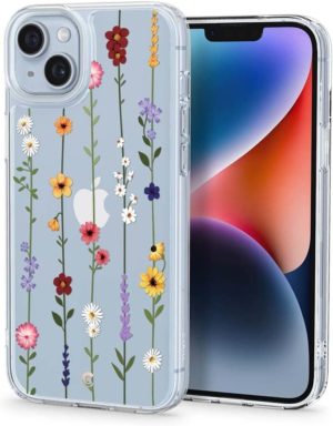 Spigen Cyrill Cecile Θήκη με Λουράκι Χειρός - Apple iPhone 14 Plus - Flower Garden (ACS04941) ACS04941