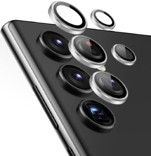 ESR Camera Lens Protector - Αντιχαρακτικό Προστατευτικό Γυαλί για Φακό Κάμερας Samsung Galaxy S23 Ultra - Silver (4894240175750) 112964