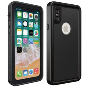 Θήκη αδιάβροχη iPhone X/Xs Upgrade Waterproof case Redpepper-Black MPS11846