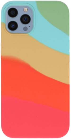 Vivid Silicone Cover - Θήκη Σιλικόνης Apple iPhone 13 Pro - Rainbow Waves (VISILI197RAINBOWAVES) 13017677