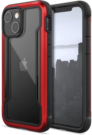 X-Doria Raptic Shield Pro Ανθεκτική Αντιμικροβιακή Θήκη Apple iPhone 13 mini - Red (472821) 13017909