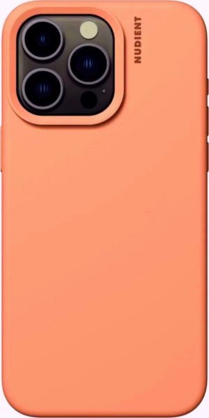 Nudient Base Case - Θήκη Σιλικόνης Apple iPhone 15 Pro Max - Peach Orange (00-020-0086-0104) 00-020-0086-0104