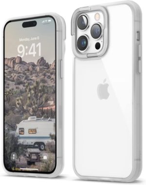 Elago Dual Case - Ανθεκτική Διάφανη Θήκη Apple iPhone 14 Pro Max - White (ES14DU67PRO-WH) ES14DU67PRO-WH
