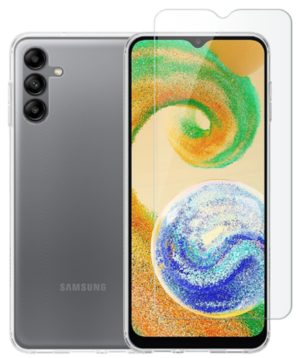 Vivid Σετ Διάφανη Θήκη Σιλικόνης & Tempered Glass - Samsung Galaxy A04s - Transparent (VIGELLY260GLASSTN) 13019923