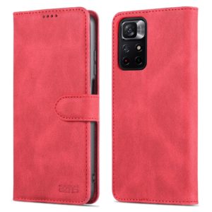 Θήκη Xiaomi Poco M4 Pro 5G AZNS Wallet PU Leather Stand-Red MPS15499
