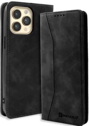 Bodycell Θήκη - Πορτοφόλι Apple iPhone 14 Pro Max - Black (5206015014680) 04-01010