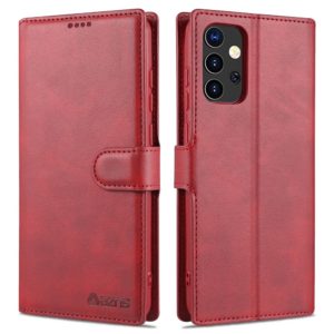 Θήκη Samsung Galaxy A72 5G/4G AZNS Wallet Leather Stand-Red MPS15176