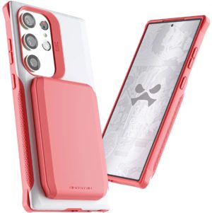 Ghostek Exec 6 - Ανθεκτική MagSafe Θήκη-Πορτοφόλι Samsung Galaxy S23 Ultra - Pink (GHOCAS3368) GHOCAS3368
