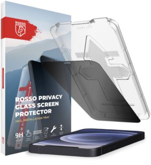 Rosso Privacy Tempered Glass - Αντιχαρακτικό Γυαλί Προστασίας Απορρήτου Οθόνης Apple iPhone 12 / 12 Pro (8719246355684) 103067