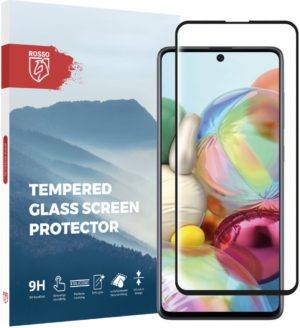 Rosso Tempered Glass - FullFace Αντιχαρακτικό Προστατευτικό Γυαλί Οθόνης Samsung Galaxy A71 - Black (8719246223914) 94710