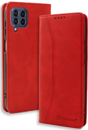 Bodycell Θήκη - Πορτοφόλι Samsung Galaxy M33 - Red (5206015016035) 04-01027