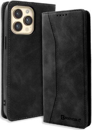 Bodycell Θήκη - Πορτοφόλι Apple iPhone 14 Pro - Black (5206015014611) 04-01007