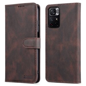 Θήκη Xiaomi Poco M4 Pro 5G AZNS Wallet PU Leather Stand-Brown MPS15498