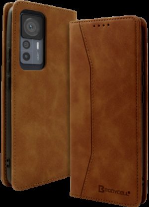 Bodycell Θήκη - Πορτοφόλι Xiaomi 12T / 12T Pro - Brown (5206015018909) 04-01073