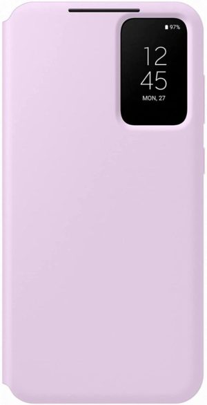 Official Samsung Smart Clear View Cover - Θήκη Flip με Ενεργό Πορτάκι Samsung Galaxy S23 Plus - Lilac (EF-ZS916CVEGWW) 13020322